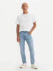 Levi's Dżinsy "512" - Slim fit - w kolorze błękitnym rozmiar: W34/L32. Niebieskie jeansy męskie Levi's. Za 210.32 zł.
