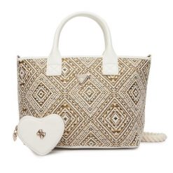 Torebka Guess. Brązowe torebki klasyczne damskie Guess, z aplikacjami, bez dodatków. Za 339.99 zł.