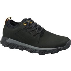 Buty do chodzenia męskie, Caterpillar Electroplate Leather. Czarne buty sportowe na co dzień męskie CATerpillar, bez zapięcia, trekkingowe. Za 499.99 zł.