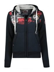 Geographical Norway Bluza "Fespote" w kolorze granatowym rozmiar: L. Niebieskie bluzy z kapturem damskie Geographical Norway, l. Za 127.65 zł.