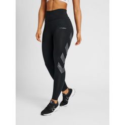 Damskie wysokie legginsy Hummel MT Paris. Czarne legginsy damskie HUMMEL, xl, bez wzorów, z dżerseju. Za 207.50 zł.