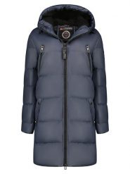 Geographical Norway Parka "Adrianna" w kolorze granatowym rozmiar: L. Niebieskie parki damskie Geographical Norway, l, bez wzorów. Za 281.10 zł.