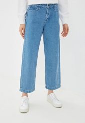 LEE WIDE LEG VARIATION DAMSKIE SPODNIE JEANSOWE BLUE L30EGAFP 112106414. Niebieskie spodnie materiałowe damskie Lee, bez wzorów, z jeansu. Za 199.99 zł.