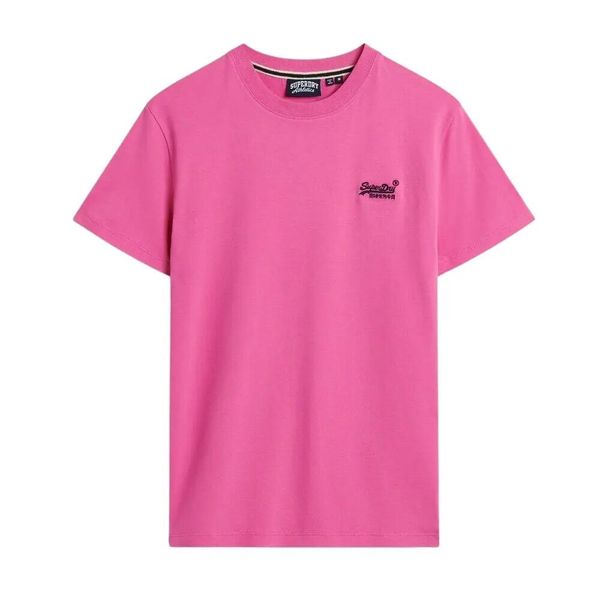 Bawełniana koszulka Superdry Essential Logo. Niebieskie szorty męskie Superdry., bez wzorów, z bawełny, klasyczne. Za 148.40 zł.