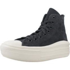 Buty CONVERSE CHUCK TAYLOR ALL STAR MOVE HI Niebieski. Niebieskie buty sportowe na co dzień damskie Converse, bez wzorów, ze skóry. Za 306.99 zł.
