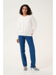 Kaffe Sweter w kolorze białym rozmiar: XS. Białe swetry klasyczne damskie Kaffe, xs, bez kołnierzyka. Za 95.69 zł.