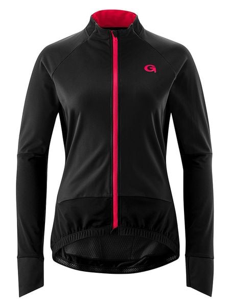 Gonso Koszulka kolarska "Larghia" w kolorze czarnym rozmiar: 40. Czarne bluzki sportowe damskie Gonso, z materiału, bez kołnierzyka, bez ramiączek. Za 217.53 zł.