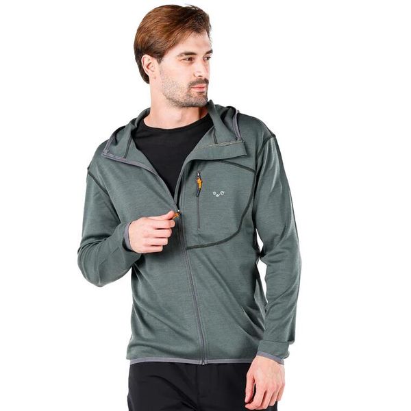 Męska Bluza z Kapturem z 100% Wełny Merino - Maestro/Woolona. Zielone bluzy z kapturem męskie WOOLONA, m, z wełny. W wyprzedaży za 540.00 zł.