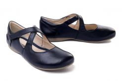 JOSEF SEIBEL 87272 971 530 Fiona 72 ocean, baleriny damskie. Niebieskie baleriny damskie Josef Seibel, bez wzorów, ze skóry, bez obcasa. Za 287.92 zł.