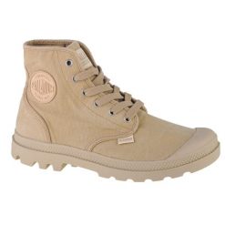 Buty sportowe Sneakersy męskie, Pampa Hi. Brązowe buty sportowe na co dzień męskie Palladium, z materiału, bez zapięcia, trekkingowe. Za 568.00 zł.