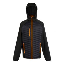 Męska Pikowana Kurtka Hybrydowa Navigate. Brązowe kurtki męskie Regatta, m, bez wzorów, z puchu, sportowe, bez kaptura. Za 250.99 zł.