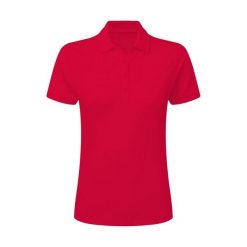 Damska Koszulka Polo Signature Stretch Bez Metki. Czerwone topy sportowe damskie SG, l, bez wzorów, bez ramiączek. Za 83.99 zł.