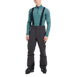 Spodnie narciarskie Protest Owens. Szare spodnie materiałowe męskie Protest, bez wzorów, eleganckie. W wyprzedaży za 397.50 zł.