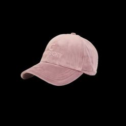 Aksamitna czapka Kentucky. Czerwone czapki męskie KENTUCKY HORSEWEAR. Za 195.00 zł.