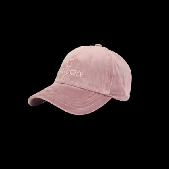 Aksamitna czapka Kentucky. Czerwone czapki męskie KENTUCKY HORSEWEAR. Za 195.00 zł.