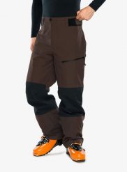 Spodnie narciarskie Ortovox Ravine Free 3L Pants. Brązowe spodnie materiałowe męskie ORTOVOX, bez wzorów, z materiału. Za 1,781.99 zł.