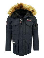 Geographical Norway Parka "Alpes" w kolorze granatowym rozmiar: S. Niebieskie parki damskie Geographical Norway, s, bez wzorów. Za 220.12 zł.