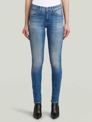 G-Star Dżinsy - Skinny fit - w kolorze niebieskim rozmiar: W30/L28. Niebieskie jeansy damskie G-Star. Za 244.45 zł.