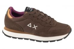 Buty sportowe Sneakersy damskie, SUN68 Ally Solid. Niebieskie buty sportowe na co dzień damskie SUN68, bez wzorów, z materiału, trekkingowe. Za 399.99 zł.