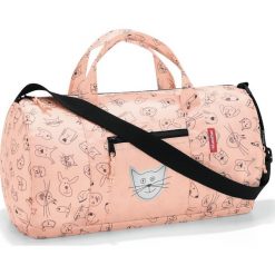 Torba podręczna dla dzieci Mini Maxi Cats and Dogs brzoskwiniowa. Pomarańczowe torebki dziecięce Reisenthel. Za 89.00 zł.