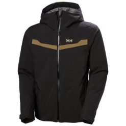 Kurtka narciarska Helly Hansen Panorama 2.0. Czarne kurtki męskie Helly Hansen, m, bez wzorów, bez kaptura, narciarskie. W wyprzedaży za 1,039.20 zł.
