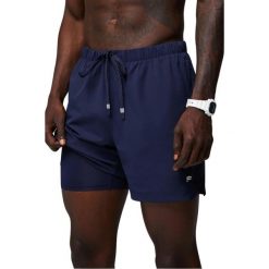 Krótki podwójny Fabletics The One 5". Niebieskie szorty sportowe męskie FABLETICS, xs, z materiału, na fitness i siłownię. Za 318.80 zł.