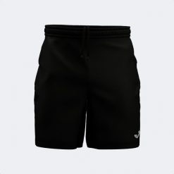 Spodenki tenisowe męskie Joma Master. Czarne szorty męskie Joma, bez wzorów, sportowe. Za 103.99 zł.