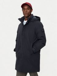 Tommy Hilfiger Parka MW0MW37369 Granatowy Regular Fit. Niebieskie parki męskie Tommy Hilfiger, m, bez wzorów, z syntetyku. Za 1,359.00 zł.