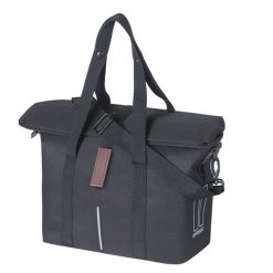Miejska torba rowerowa KF-Hook, czarna. Czarne torebki klasyczne damskie BASIL, bez wzorów, bez dodatków. Za 289.50 zł.
