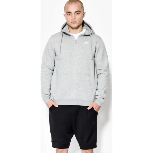 Nike Bluza M Nsw Hoodie Fz Flc Club , szary, rozmiar XXL. Szare bluzy z kapturem męskie Nike, m, z bawełny. W wyprzedaży za 179.99 zł.