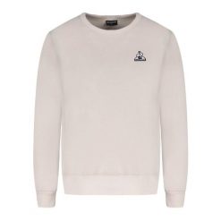 Bluza damska Le Coq Sportif Contemporain N°1. Brązowe bluzy sportowe damskie Le Coq Sportif, xs, bez wzorów, z bawełny, bez ramiączek, długie, bez kaptura. Za 237.35 zł.