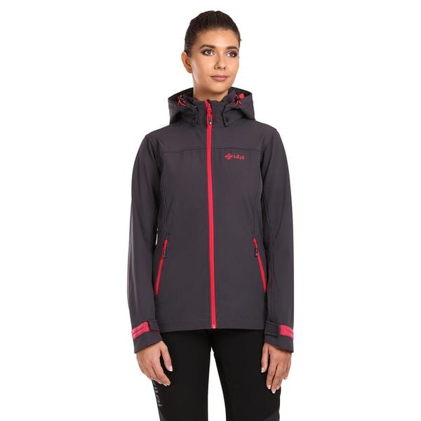 Damska kurtka softshell Kilpi RAVIA-W. Szare kurtki softshell damskie Kilpi, l, bez wzorów, z softshellu, bez kaptura. Za 318.77 zł.