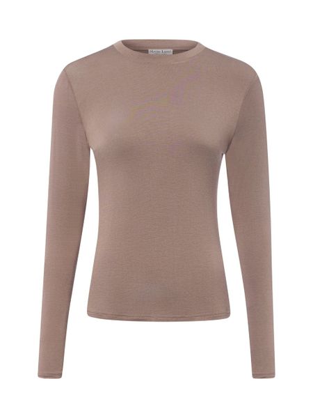 Marie Lund koszulka z długim rękawem Kobiety wiskoza brązowy, L. Brązowe t-shirty damskie Marie Lund, l, bez wzorów, z wiskozy, bez kołnierzyka. Za 129.95 zł.