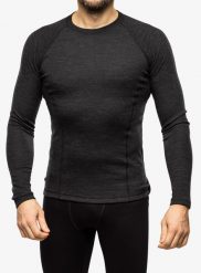 Bluza termoaktywna męska Sensor Merino Bold Tee LS. Szare bluzy bez kaptura męskie Sensor, m, z bawełny. Za 460.89 zł.