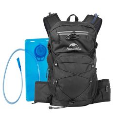Plecak rowerowy Naturehike z oddzielną kieszenią na hydrovac 20 l. Czarne plecaki damskie NATUREHIKE, bez wzorów, z materiału. Za 229.00 zł.