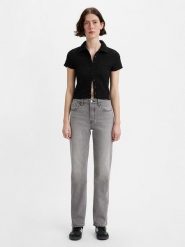 Levi's Dżinsy "501" - Regular fit - w kolorze szarym rozmiar: W24/30. Szare jeansy damskie Levi's. Za 188.85 zł.