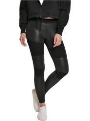 Urban Classics Legginsy w kolorze czarnym ze skóry syntetycznej rozmiar: M. Czarne legginsy damskie Urban Classics, m, bez wzorów, ze skóry. Za 105.38 zł.