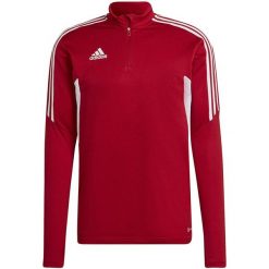 Bluza męska adidas Condivo 22 Training Top. Czerwone bluzy bez kaptura męskie Adidas, m, z materiału. Za 163.99 zł.
