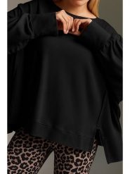 Cotton Candy Bluza w kolorze czarnym rozmiar: M. Czarne bluzy bez kaptura damskie Cotton Candy, m. Za 166.10 zł.