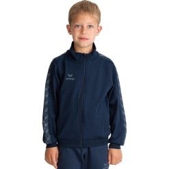 Kurtka dresowa Erima Essential Team Multicolor Junior. Niebieskie kurtki damskie Erima, bez wzorów, z dresówki, retro, bez kaptura. Za 305.99 zł.