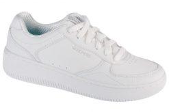 Buty sportowe damskie Skechers Sport Court 2.0 Core Essent. Białe buty sportowe na co dzień damskie Skechers, bez wzorów, z materiału, Skechers Sport. Za 289.99 zł.
