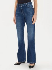 TWINSET Jeansy 242AT2273 Niebieski Flare Fit. Niebieskie jeansy damskie Twinset. Za 579.99 zł.