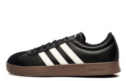 Buty męskie adidas VL Court Base, niskie sneakersy miejskie, czarne. Czarne buty fitness męskie Adidas, na fitness i siłownię. Za 211.99 zł.