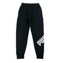 Second life - Spodnie dresowe męskie Big Logo Pants 2019 czarne - Jak nowy. Czarne spodnie sportowe męskie Puma, z dresówki. Za 85.16 zł.