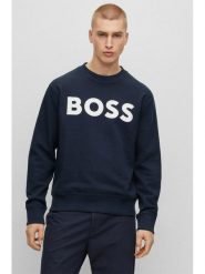 Hugo Boss Bluza w kolorze granatowym rozmiar: 3XL. Niebieskie bluzy bez kaptura męskie Hugo Boss, xl, z bawełny. Za 299.99 zł.