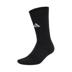 Skarpety adidas Football Crew Performance Socks Cushioned. Czarne skarpetki męskie Adidas, bez wzorów. Za 51.99 zł.