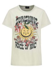 Sublevel Koszulka w kolorze żółtym rozmiar: XS. Żółte bluzki damskie Sublevel, xs, bez wzorów, bez kołnierzyka. Za 43.99 zł.