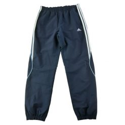 Second life - Adidas spodnie dresowe męskie - Stan bardzo dobry. Niebieskie spodnie sportowe męskie Adidas, z dresówki. Za 127.76 zł.
