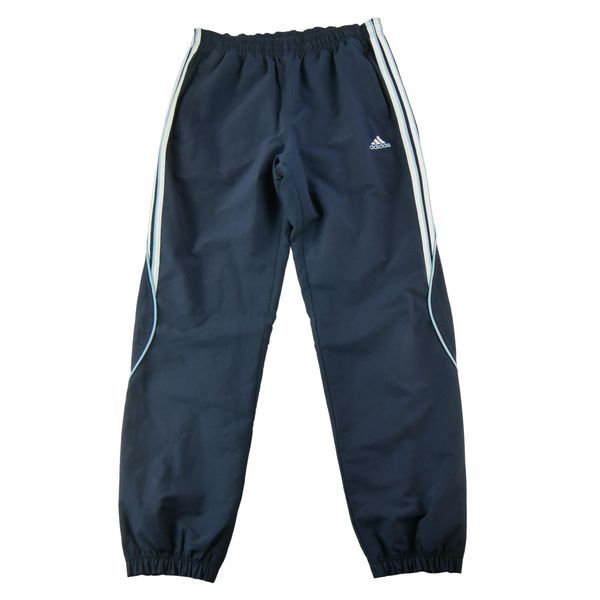 Second life - Adidas spodnie dresowe męskie - Stan bardzo dobry. Niebieskie spodnie sportowe męskie Adidas, z dresówki. Za 127.76 zł.