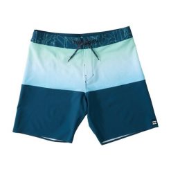 Szorty kąpielowe męskie Billabong Fifty50 Panel Pro. Niebieskie szorty sportowe męskie Billabong, m, z elastanu, żeglarskie. Za 149.99 zł.